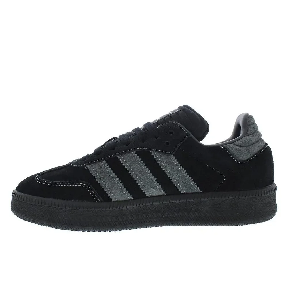 adidas Samba Men's Black and Grey Suede Sneakers